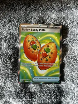 Pokemon TCG Rare Candy Buddy Poffin 167/132 Trainer Mega EVO NM - Image 1