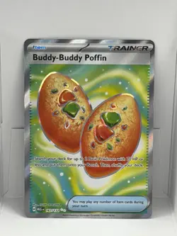 Pokemon TCG Rare Candy Buddy Poffin 167/132 Trainer Mega EVO - Image 1