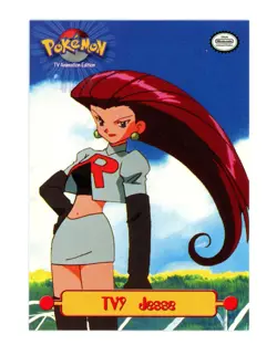 Pokemon Card - Jesse TV9 - TV Animation Edition - Topps Series 1 - Image 1