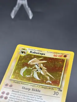 Kabutops - 9/62 - Fossil 1999 - WOTC - Holo Rare - NM/LP - Pokemon TCG Card - Image 2