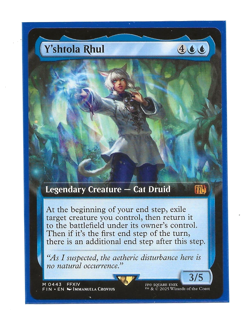 Y'SHTOLA RHUL Borderless Magic FIN English MTG FIN 0443 - Image 1