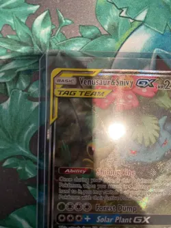 Pokemon TCG | Venusaur & Snivy Tag Team GX SM229 | MINT CONDITION - Image 3