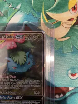 Pokemon TCG | Venusaur & Snivy Tag Team GX SM229 | MINT CONDITION - Image 4