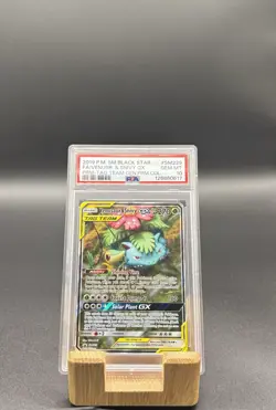 Venusaur & Snivy GX SM229 PSA 10 | Pokemon TCG Sun & Moon Tag Team Promo - Image 1