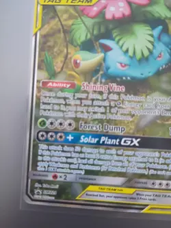 Pokemon TCG Venusaur & Snivy GX SM229 Sm Holo TAG TEAM MINT 💎💎💎 - Image 4