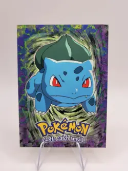 1999 Topps Pokemon The Movie #E1 Bulbasaur Vintage LP - Image 1