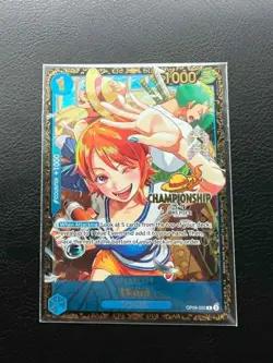 SEALED - One Piece TCG Regional Top 64 Championship 25-26 Regionals Nami English - Image 2