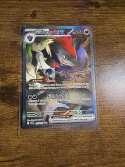 N's Zoroark ex 185/159 Special Illustration Rare SIR Pokemon Journey Together - Image 1