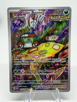Brute Bonnet - 207/182 - Illustration Rare - Paradox Rift - NM/M - Pokemon Card - Image 1