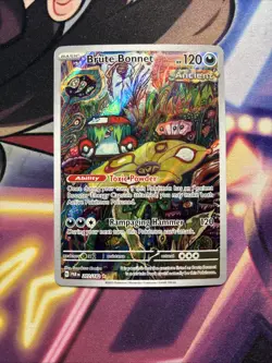 Brute Bonnet - 207/182 - Pokemon Paradox Rift Illustration Rare Card LP - Image 1