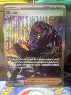 Pokemon TCG Geeta 226/197 SV03: Obsidian Flames Holo Card Nintendo 2023 NM - Image 1