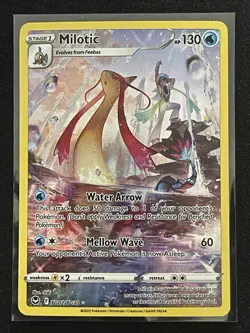 Pokemon TCG Silver Tempest Milotic Ultra Rare Holo Card TG02/TG30 - Image 1