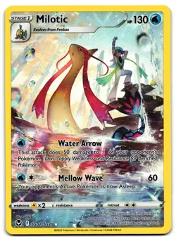 Milotic TG02/TG30 - Silver Tempest Trainer Gallery Pokemon TCG Holo - LP Card - Image 1