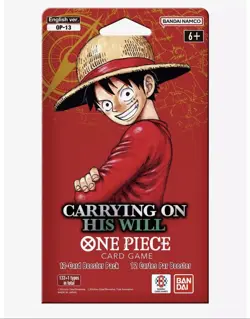 8x One Piece TCG - OP13 Carrying On His Will - Sleeved Booster Packs - Image 1