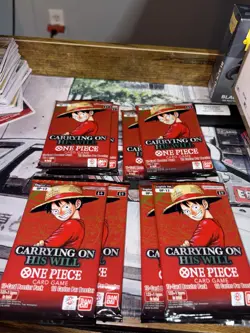 One Piece Op13 Op-13 Carrying On His Will 10x Booster Packs English (8 Packs) - Image 1