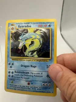 Gyarados - 6/102 - Holo Rare - Base Set Unlimted - Pokemon Card WoTC - Image 3