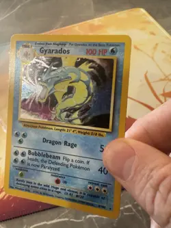 Gyarados - 6/102 - Holo Rare - Base Set Unlimted - Pokemon Card WoTC - Image 5