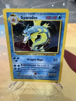 Gyarados - 6/102 - Holo Rare - Base Set Unlimted - Pokemon Card WoTC - Image 1