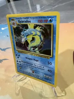 Gyarados - 6/102 - Holo Rare - Base Set Unlimted - Pokemon Card WoTC - Image 2