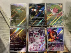 Pokemon Art Rare AR Lot of 6 Cards Full Art Jigglypuff Japanese Holo - NM/M 🔥 - Image 1