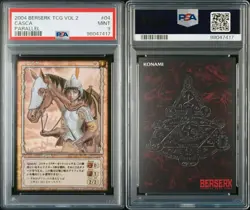 PSA9 2004 Berserk Trading Card Game Volume2 04 Casca Parallel - Image 3