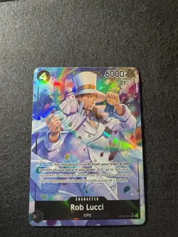 Rob Lucci Alt Art OP05-093 English Awakening Of The New Era NM One Piece - Image 1