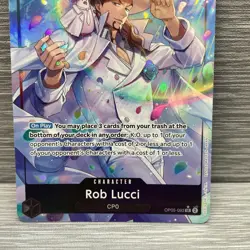 One Piece Awakening of the New Era Rob Lucci OP05-093 Alternate Alt Art SR NM - Image 3