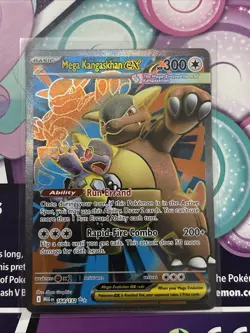 POKEMON TCG MEGA EVOLUTION Mega KANGASKHAN EX 164/132 FULL ART ULTRA RARE - Image 1