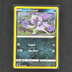 Sneasel - 092/189 - Cosmos Holo - Promo - Astral Radiance - Pokemon Card - NM/M - Image 1