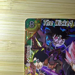 The Wicked Saiyans BT15-153 SCR Secret Rare Dragon Ball Super Card Game ~ Bend ~ - Image 5