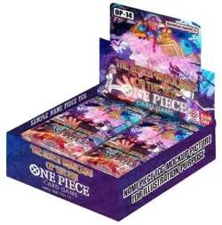 One Piece TCG Booster Box OP14 OP-14 EB04 - ENG ENGLISH The Azure Sea's Seven - Image 1