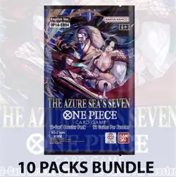10x OP14 Booster Packs - One Piece EB04 The Azure Sea's Seven TCG - Image 1