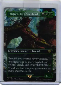 Fangorn, Tree Shepherd (Borderless Foil) Lord of the Rings 415 NM - Image 1