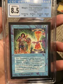 Timetwister MTG Collectors’ Edition CE Graded 8.5 CGC - Image 1