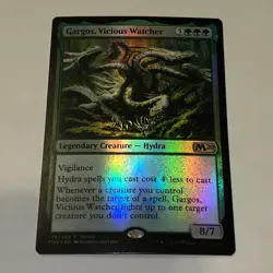 1x Gargos, Vicious Watcher - 2020 M20 Core Set Rare Foil Promo - Image 1