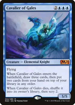 [Foil] Cavalier of Gales (52) (Core Set 2020) - Combined Shipping - Image 1