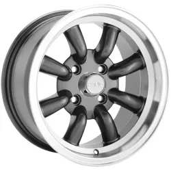 (Set of 4) Konig Rewind 15x7 4x100 +40mm Gunmetal Wheels Rims 15" Inch - Image 2