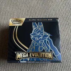 Pokemon TCG Mega Evolution Lucario Elite Trainer Box ETB - NEW/SEALED - IN HAND - Image 1