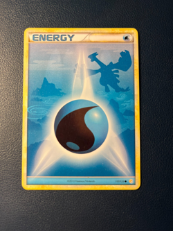 Pokemon TCG Lugia Water Energy Heartgold & Soulsilver 117/123 - LP - Image 1