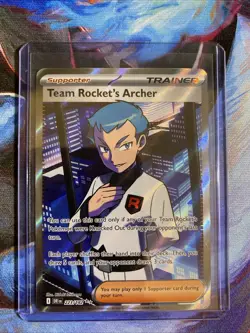 Team Rocket’s Archer 223/182 Holo - SV10: Destined Rivals - Pokemon TCG NM - Image 3