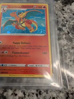 2022 Special Delivery Charizard Holo SWSH075 Pokemon Center UK - PSA 8 - Image 5