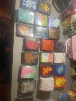 LOT OF OFFICIAL POKEMON CARD SLEEVES - Image 1