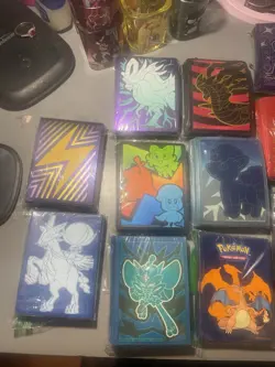 LOT OF OFFICIAL POKEMON CARD SLEEVES - Image 2