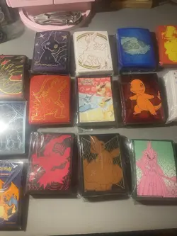 LOT OF OFFICIAL POKEMON CARD SLEEVES - Image 3