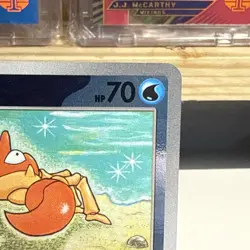 Pokemon TCG Korean 151 SV2a Krabby Master Ball Reverse Holo 98/165 US Seller - Image 4