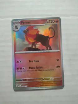 Pokemon Holo Pyroar (Poke Ball Pattern) 016/131 Uncommon SV: Prismatic Evolut - Image 1