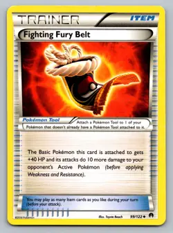 Pokemon TCG XY - BREAKpoint Fighting Fury Belt 99/122 - Image 1