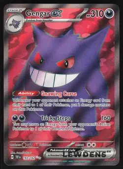 Gengar ex - 193/162 - Full Art Ultra Rare - Temporal Forces - Pokemon Card - 3 - Image 1