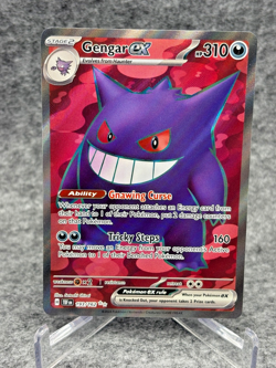 Pokemon Gengar EX 193/162 Temporal Forces Ultra Rare Full Art - Image 1