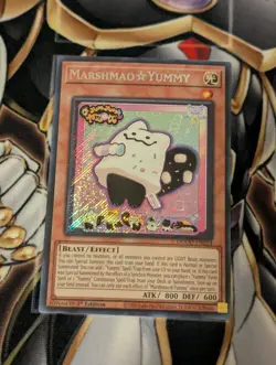 Marshmao Yummy DOOD-EN024 Secret Rare 1st Edition Yugioh! - Image 1